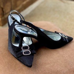 BLACK NINA PUMPS SIZE 5